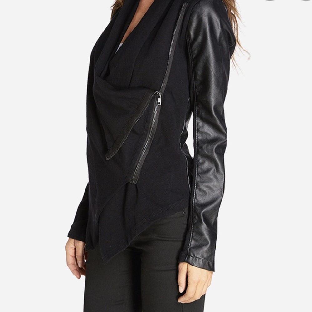 ❤️1-DAY SALE!❤️ BLANK NYC FAUX LEATHER MOTO JACKET